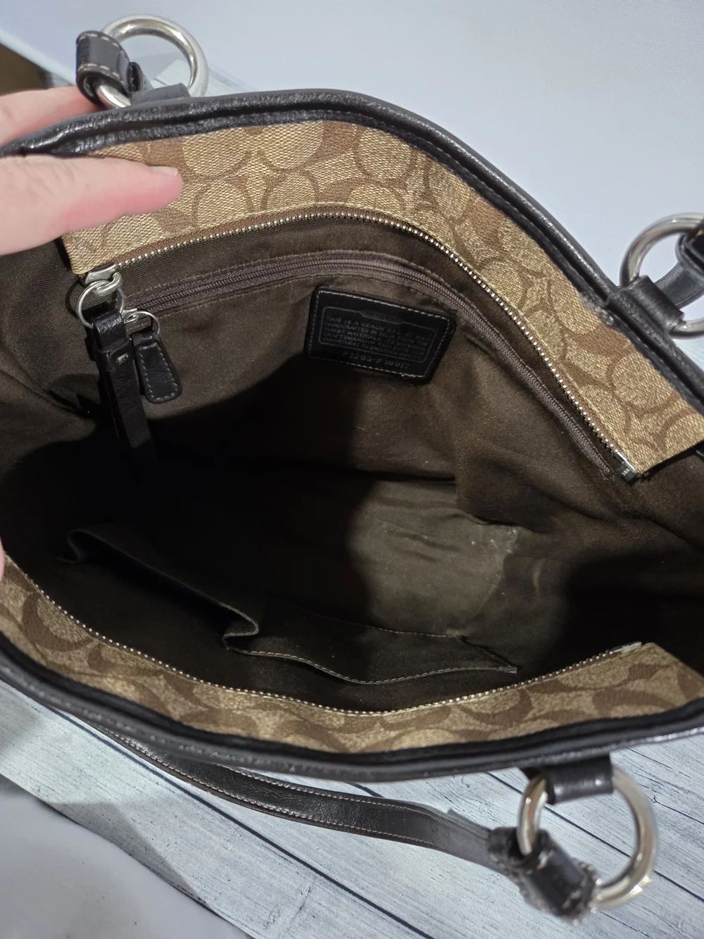 Coach gently used
